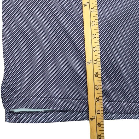 Peter Millar Summer Comfort Polo Shirt Mens XL All Over Geo Print Golf Stretch - Picture 4 of 10